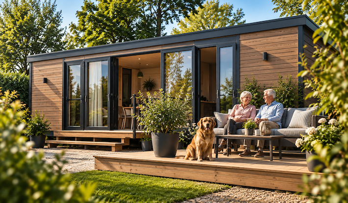 Est-il permis de simplement placer un mobil-home dans votre jardin ?