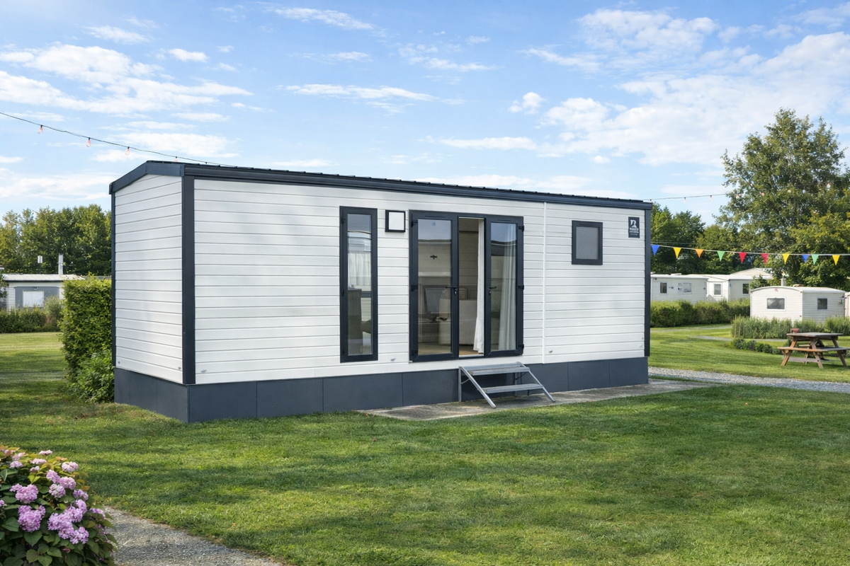 Nouveau mobil-home Antilles Lin - 2 chambres - 820x400cm